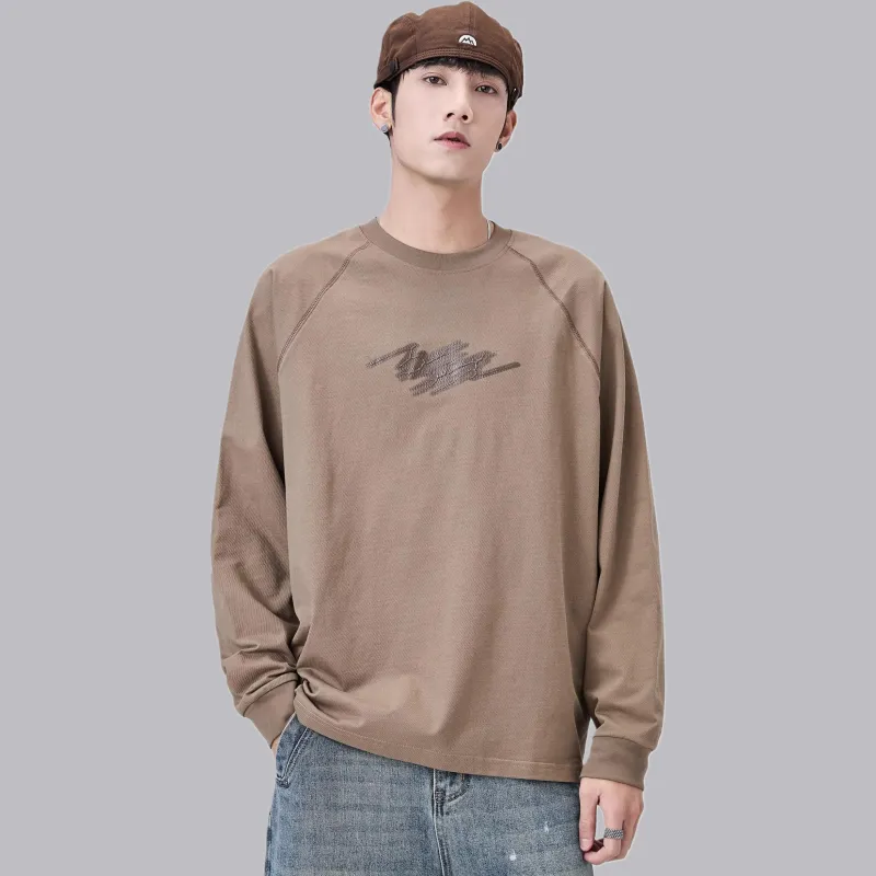 ALL IN T Shirt Men's Coffee Brown-3