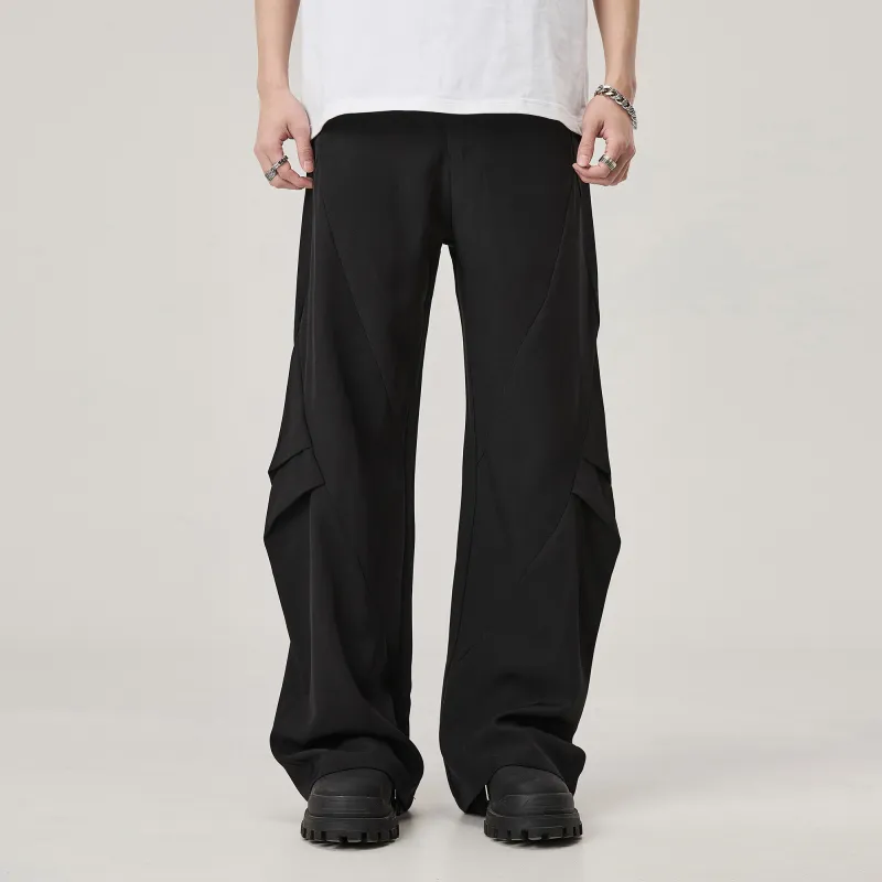 ALL IN Casual Pants Men's Dazzle Black-3