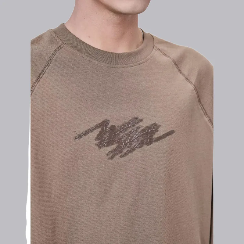 ALL IN T Shirt Men's Coffee Brown-4