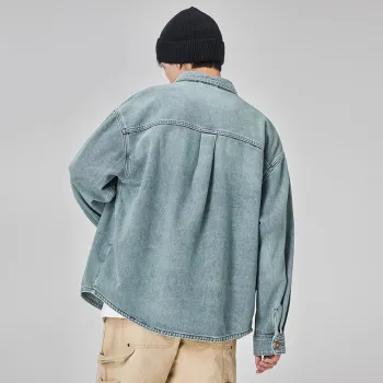 ALL IN Denim Jacket Men's Sky Blue