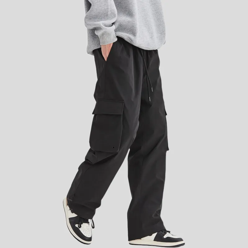 ALL IN Casual Pants Men's Jet Black-2