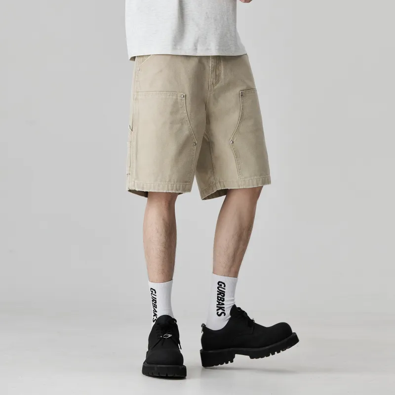 ALL IN Denim Shorts Men-8
