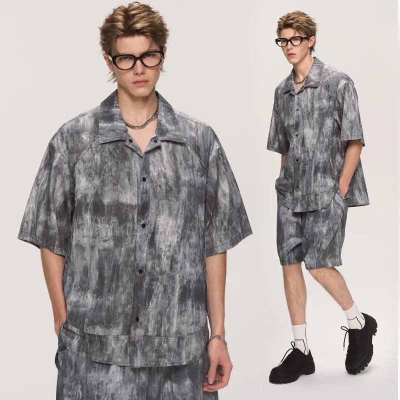 ALL IN Shirt Matching Set Men's-3