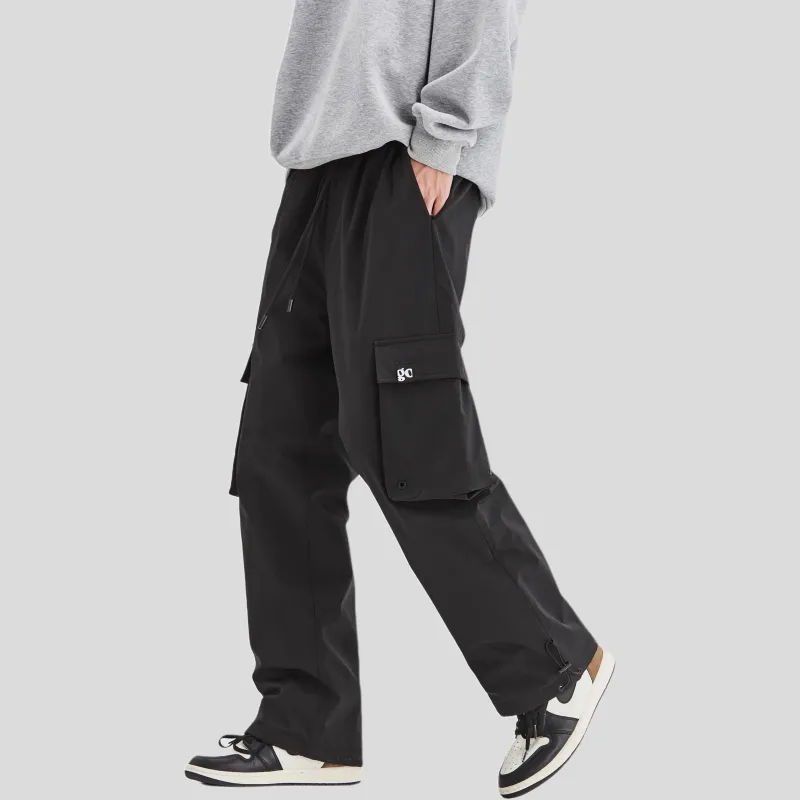 ALL IN Casual Pants Men's Jet Black-3