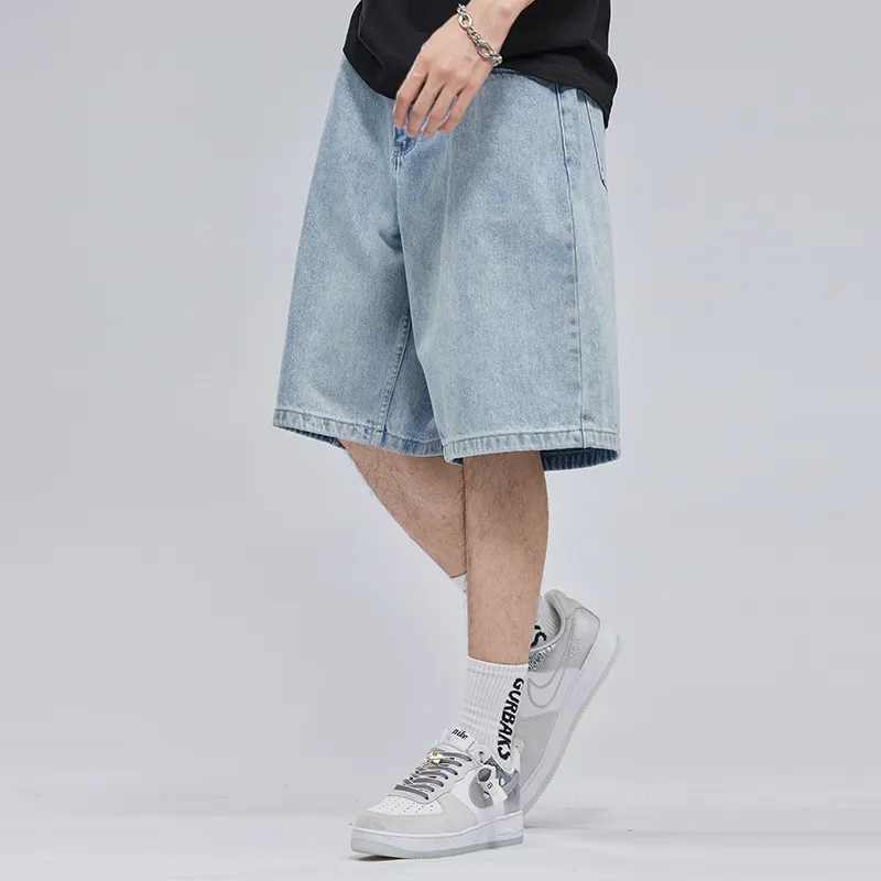 ALL IN Denim Shorts Unisex-9