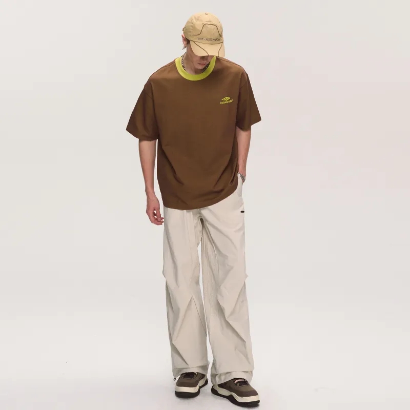 ALL IN Casual Pants Men Apricot Gray-3