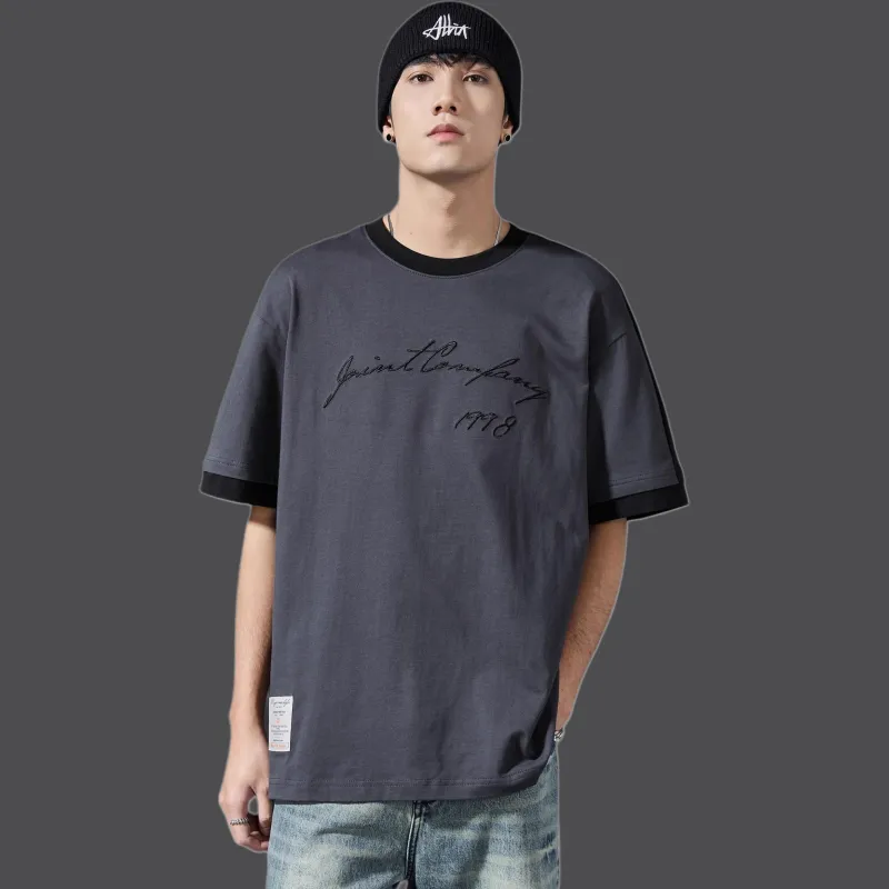 ALL IN T Shirts Men Dark Gray-1
