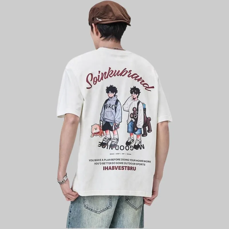 ALL IN T Shirt Men's Ivory White-1
