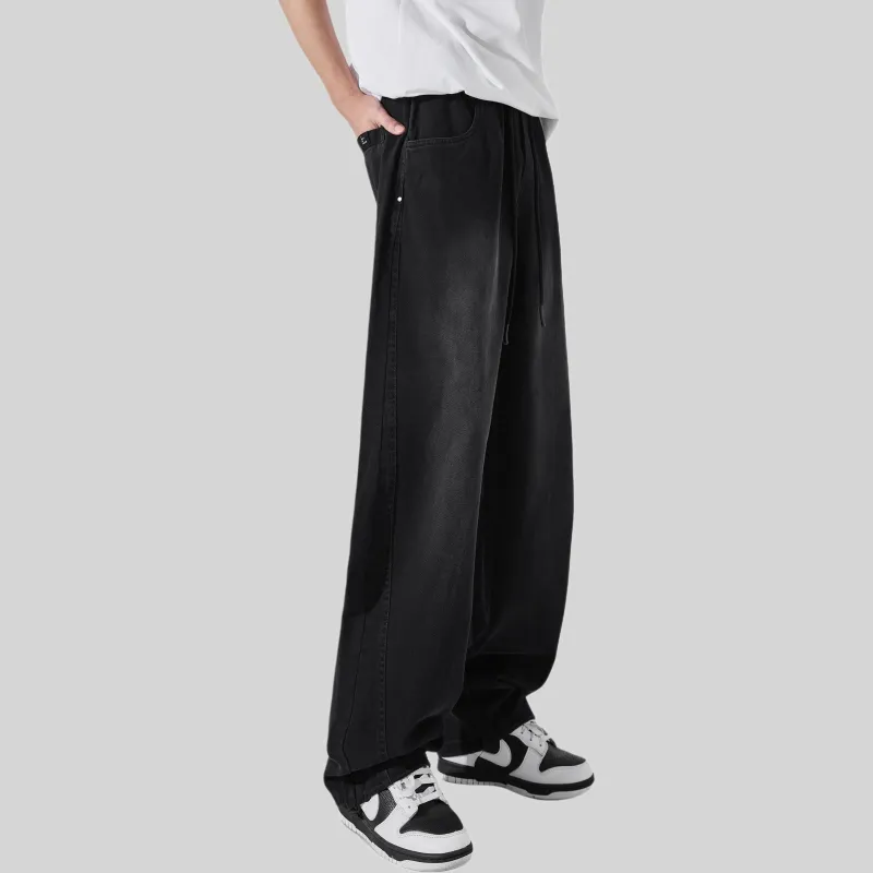 ALL IN Casual Pants Men's Dazzle Black-1