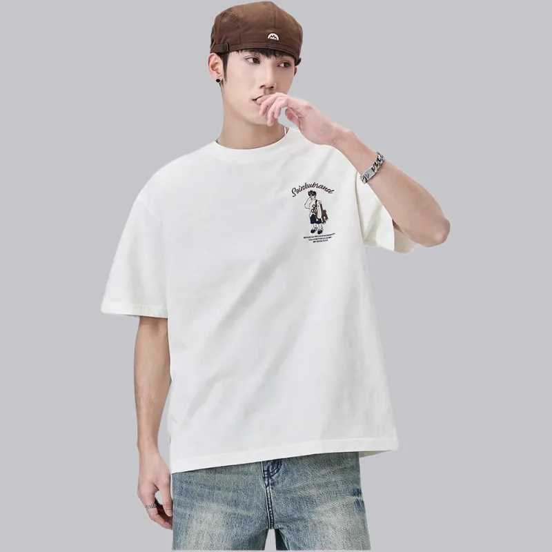 ALL IN T Shirt Men's Ivory White-2