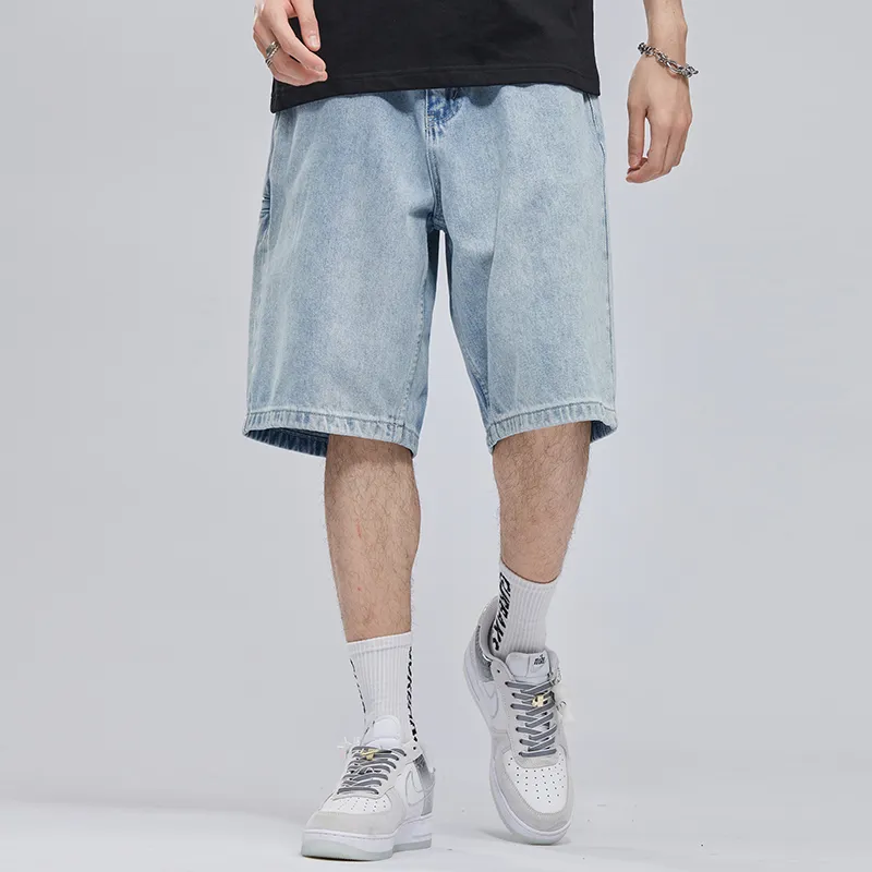 ALL IN Denim Shorts Unisex-8