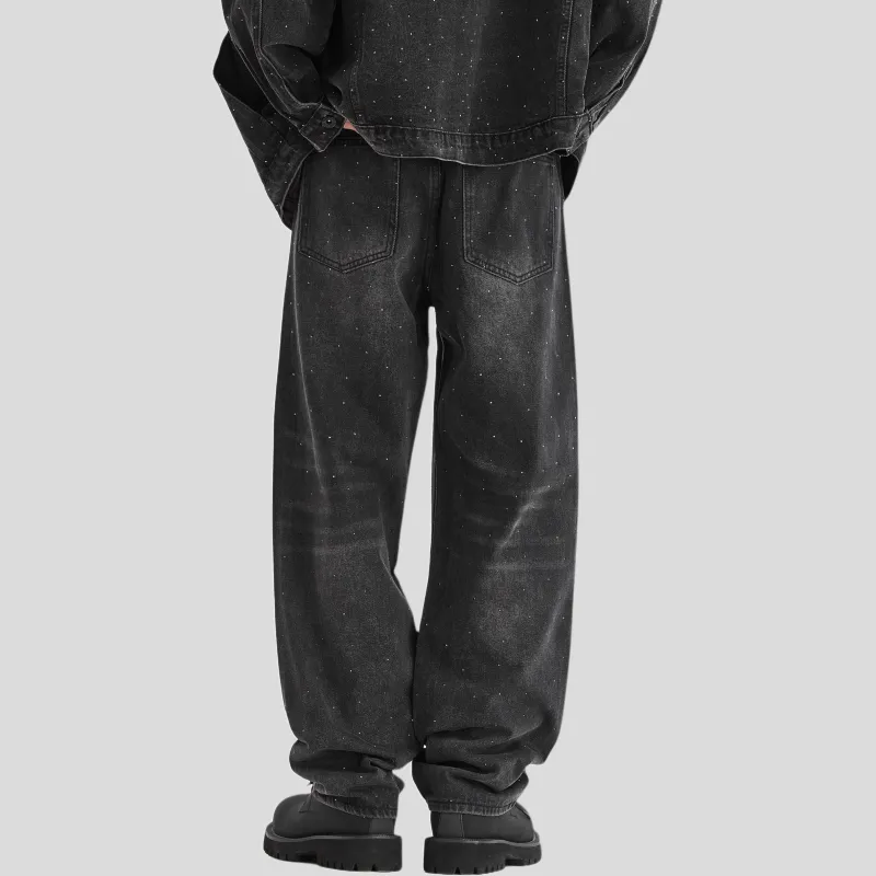 ALL IN Jeans Unisex Dark Black-4