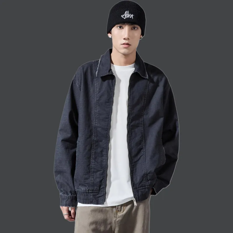 ALL IN Jackets Coats Men's Denim Blue-2