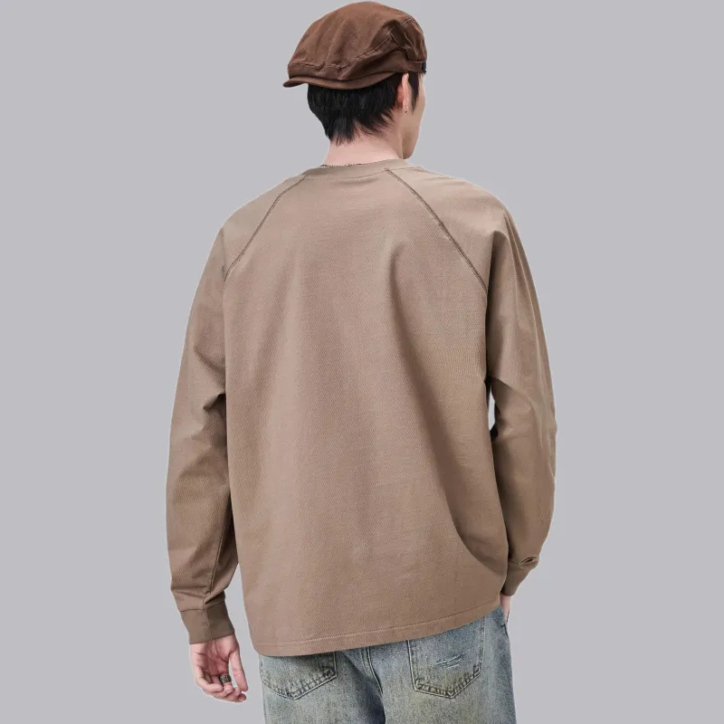ALL IN T Shirt Men's Coffee Brown-1