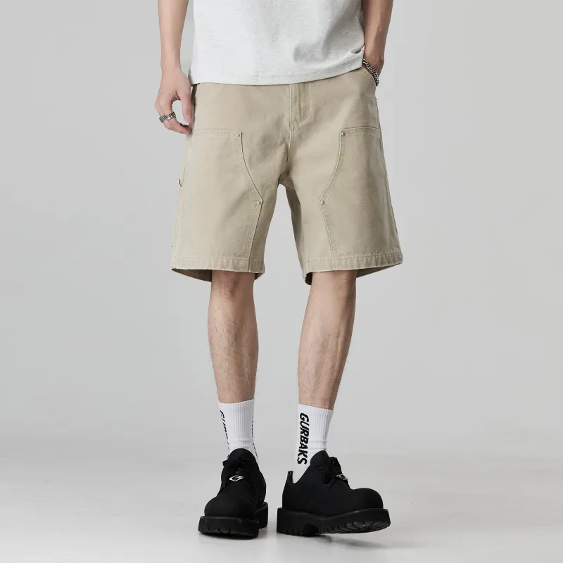 ALL IN Denim Shorts Men-6