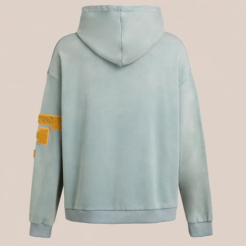 Profound Sweatshirt Unisex Distressed Turquoise-1