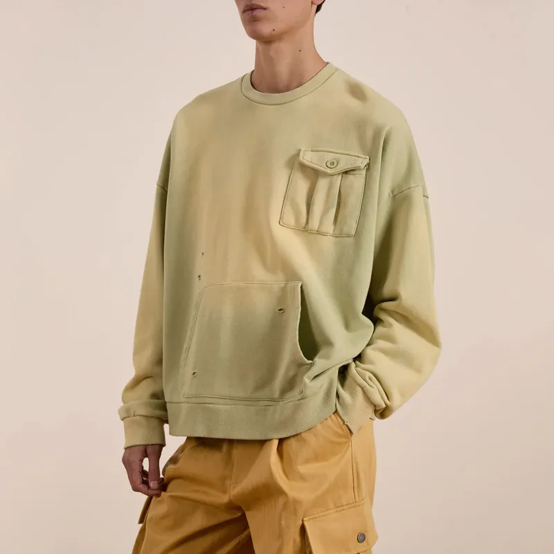 Profound Sweatshirt Men's Vintage Sea Green-2