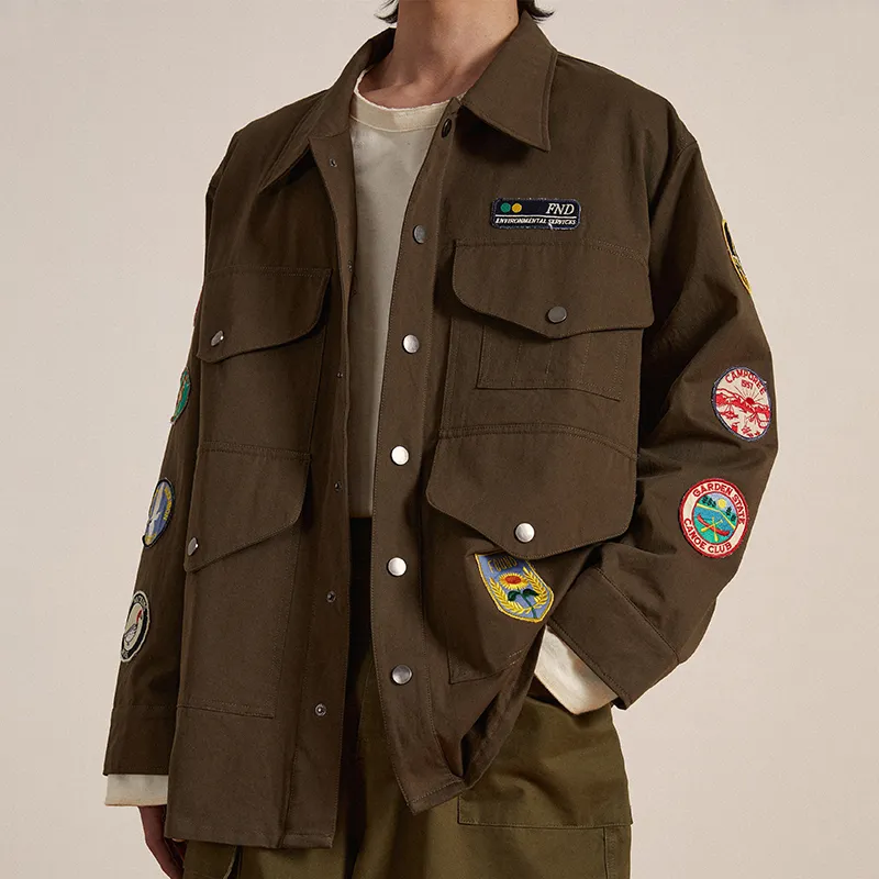 Profound Jackets Coats Men's Tan-2