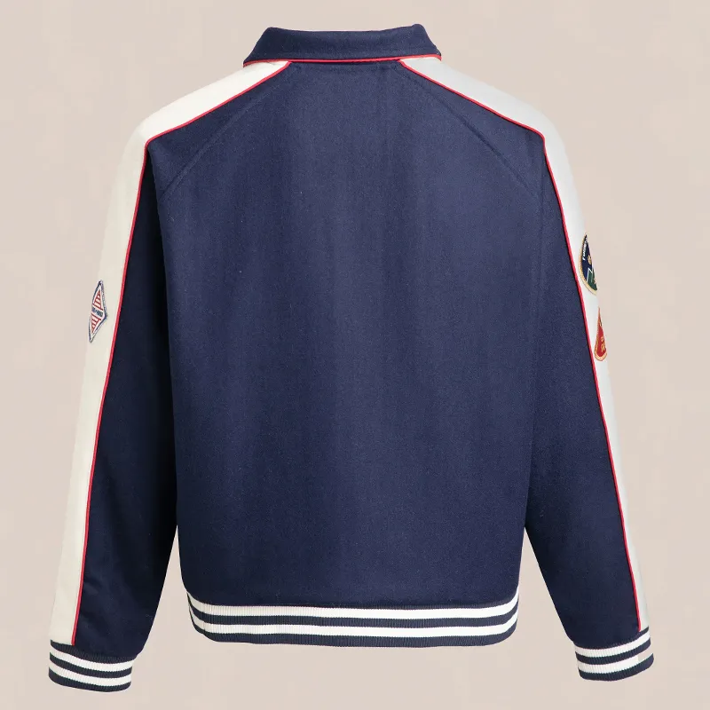 Profound Baseball Jacket Men's Navy Blue-1
