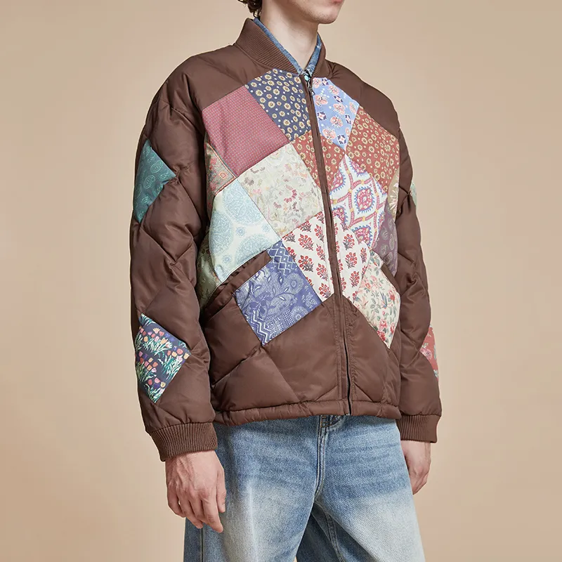 Profound Puffer Jacket Unisex Brown-2
