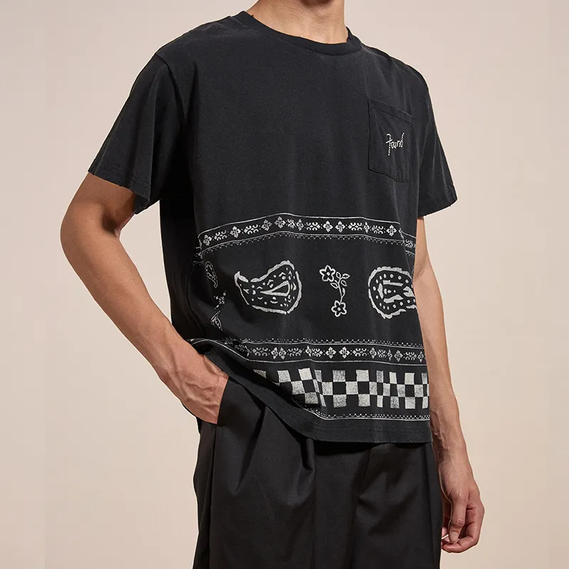Profound T Shirt Men's Faded Black-2