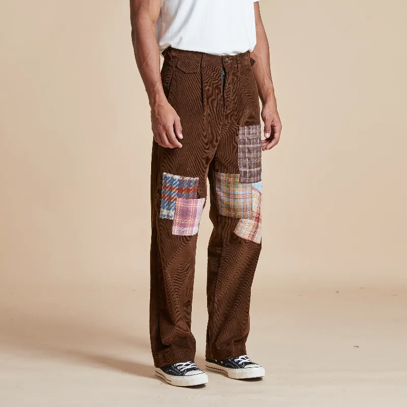 Profound Casual Pants Unisex Brown-3