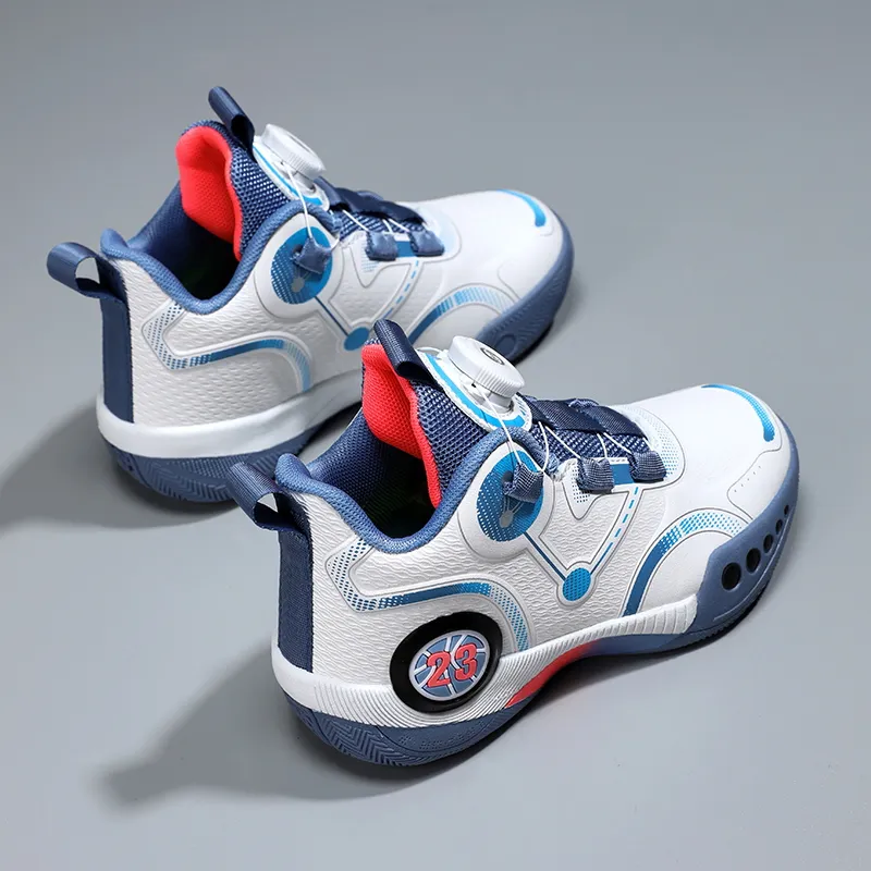 ATONGMU Slip Resistant, Abrasion Resistant, Waterproof Kids' Basketball Kids'-2