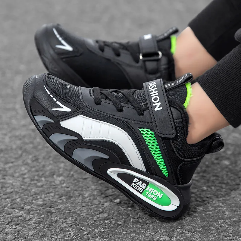 ATONGMU Slip Resistant Cushioning Abrasion Resistant Waterproof Thermal High Top Kids' Casual Kids'-20