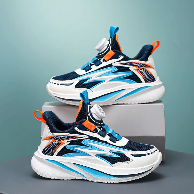 ATONGMU Breathable, Slip Resistant, And Abrasion Resistant Low Top Kids Lifestyle Shoes Kids'-3