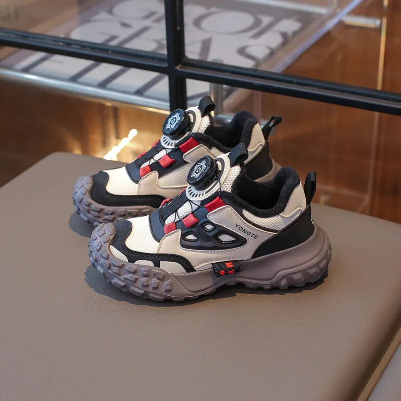 ATONGMU Waterproof And Warm Low Top Kids Lifestyle Shoes Kids'-3