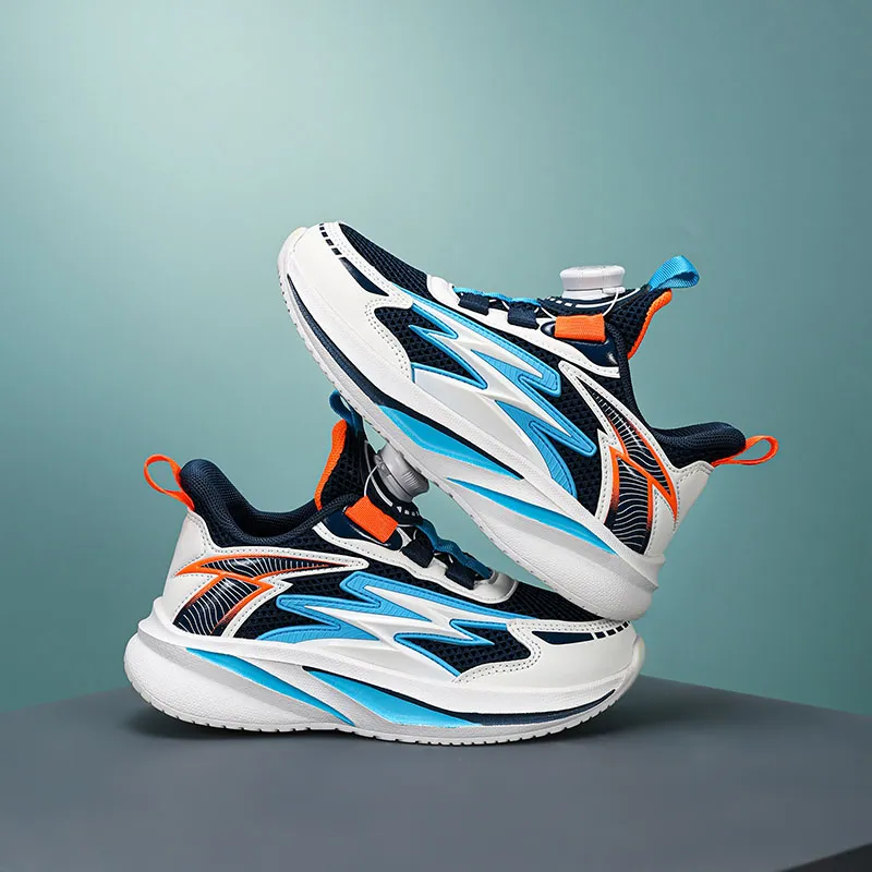 ATONGMU Breathable, Slip Resistant, And Abrasion Resistant Low Top Kids Lifestyle Shoes Kids'-4