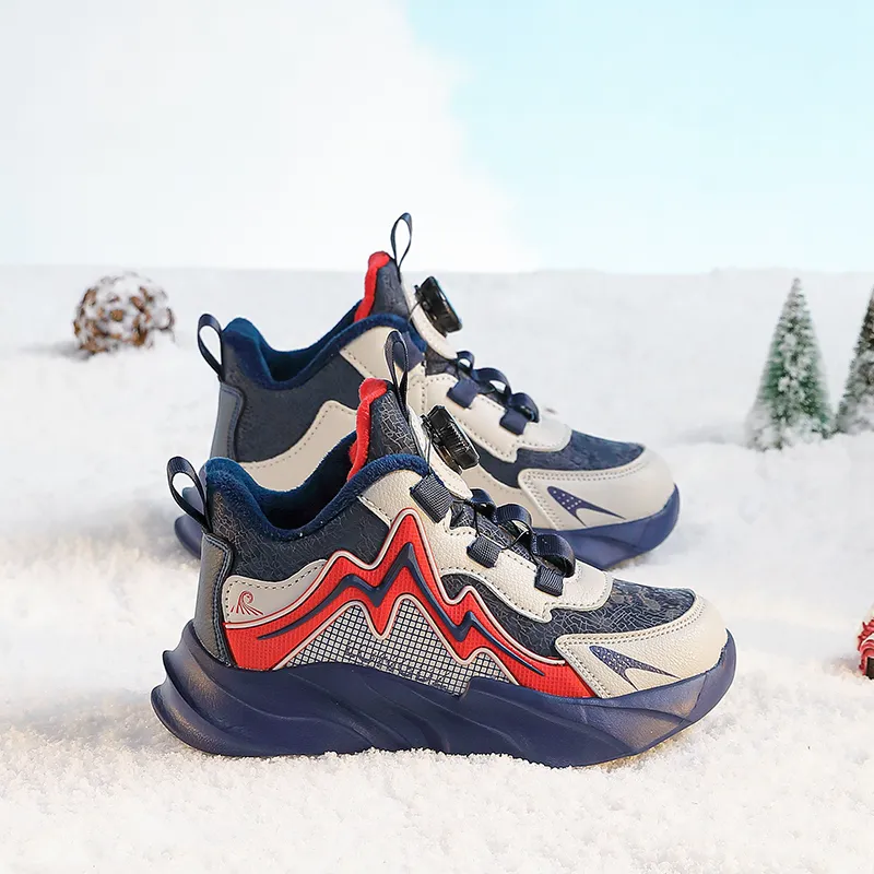 ATONGMU Slip Resistant Cushioning Abrasion Resistant Waterproof Thermal Kids Lifestyle Shoes Kids'-4