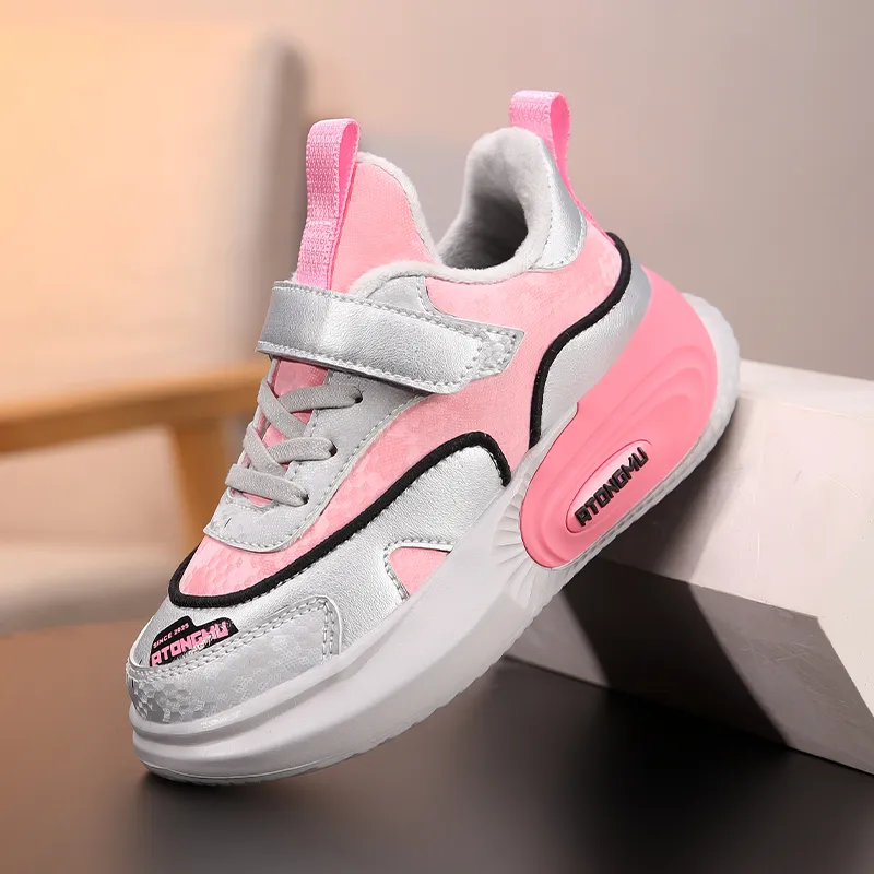 ATONGMU Slip Resistant Cushioning Rebound Waterproof Thermal Kids Lifestyle Shoes Kids'-5