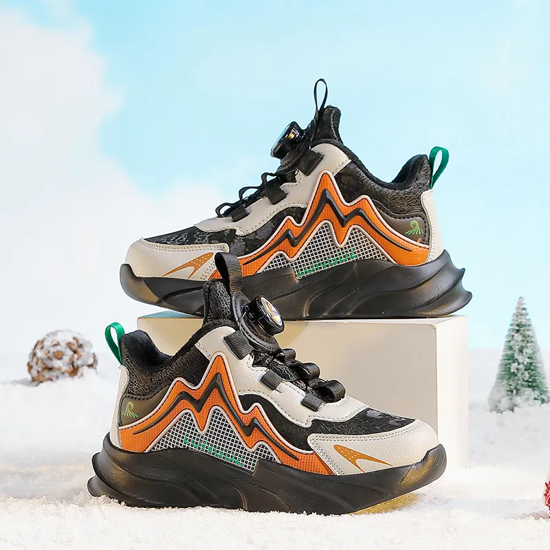 ATONGMU Slip Resistant Cushioning Abrasion Resistant Waterproof Thermal Kids Lifestyle Shoes Kids'-9