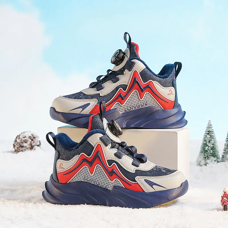ATONGMU Slip Resistant Cushioning Abrasion Resistant Waterproof Thermal Kids Lifestyle Shoes Kids'-3
