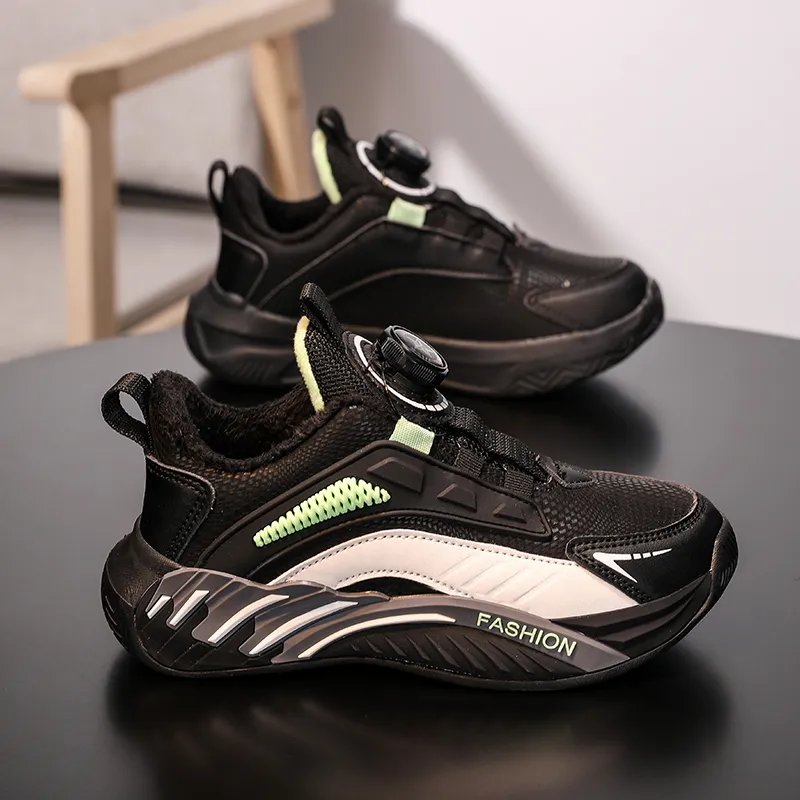 ATONGMU Slip Resistant Cushioning Abrasion Resistant Rebound Thermal Low Top Kids Lifestyle Shoes Kids'-8