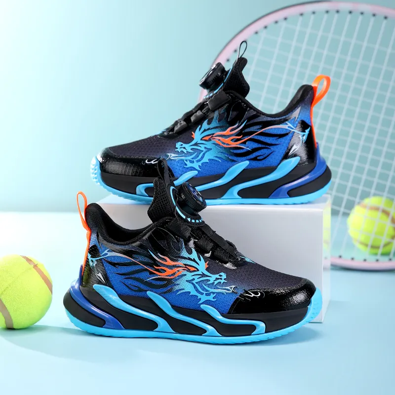 ATONGMU Breathable Lightweight Cushioning Low Top Kids Lifestyle Shoes Kids'-7