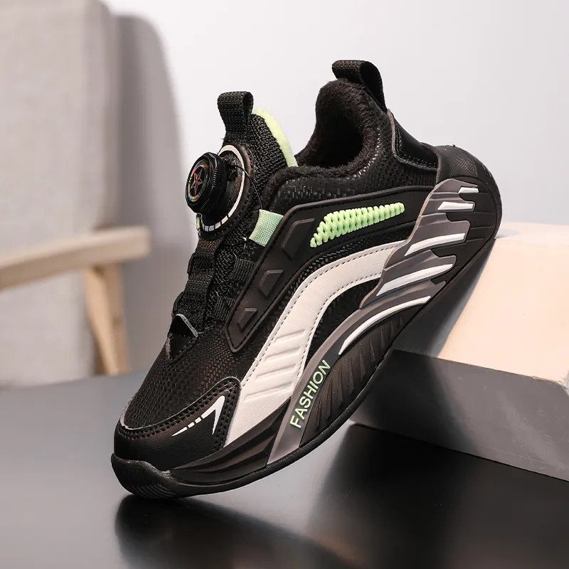 ATONGMU Slip Resistant Cushioning Abrasion Resistant Rebound Thermal Low Top Kids Lifestyle Shoes Kids'-7