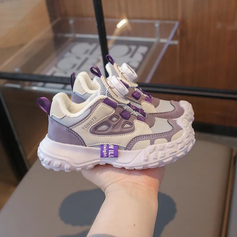ATONGMU Waterproof And Warm Low Top Kids Lifestyle Shoes Kids'-7
