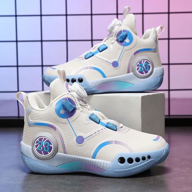 ATONGMU Slip Resistant, Abrasion Resistant, Waterproof Kids' Basketball Kids'-11