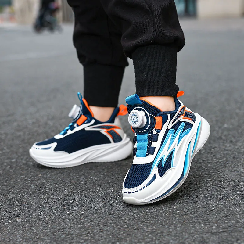 ATONGMU Breathable, Slip Resistant, And Abrasion Resistant Low Top Kids Lifestyle Shoes Kids'-6