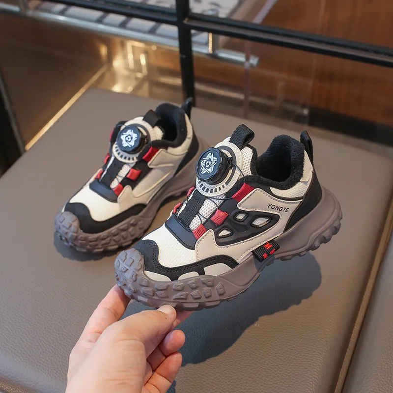 ATONGMU Waterproof And Warm Low Top Kids Lifestyle Shoes Kids'-1
