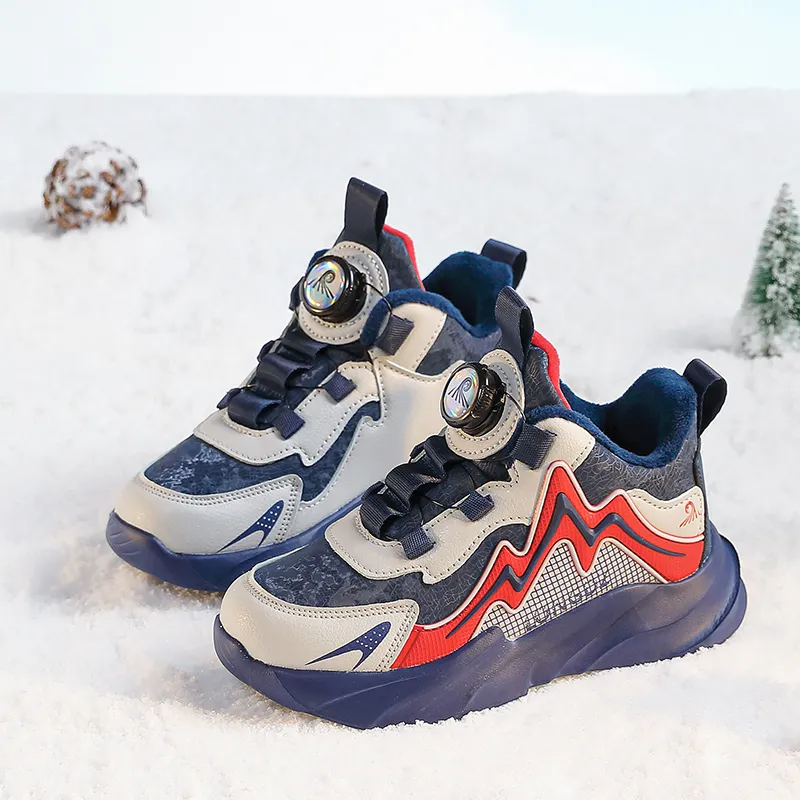 ATONGMU Slip Resistant Cushioning Abrasion Resistant Waterproof Thermal Kids Lifestyle Shoes Kids'-1