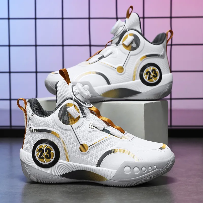 ATONGMU Slip Resistant, Abrasion Resistant, Waterproof Kids' Basketball Kids'-18