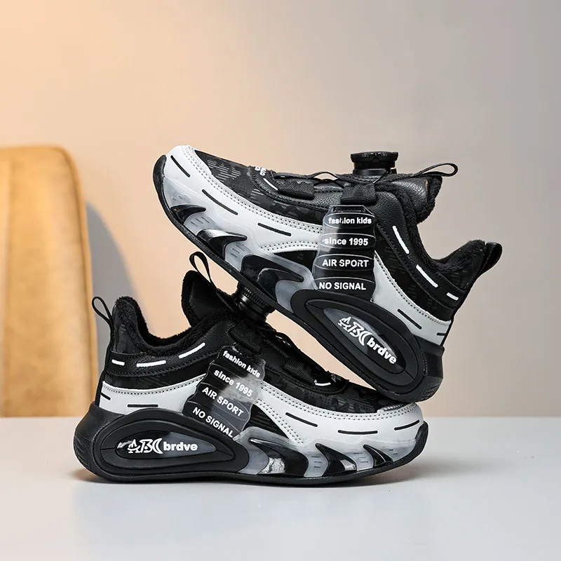 ATONGMU Slip Resistant, Abrasion Resistant, Waterproof, Thermal Kids Lifestyle Shoes Kids'-11