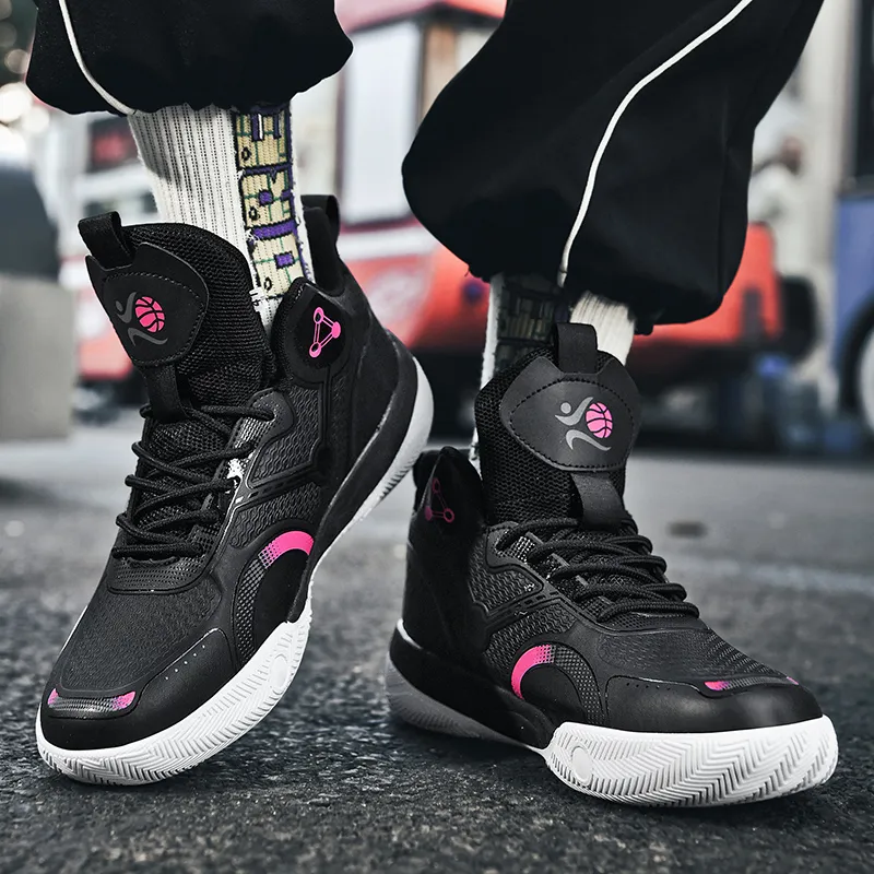 ATONGMU Slip Resistant, Abrasion Resistant, Waterproof, Cushioning Children's Basketball Shoes Kids'-12