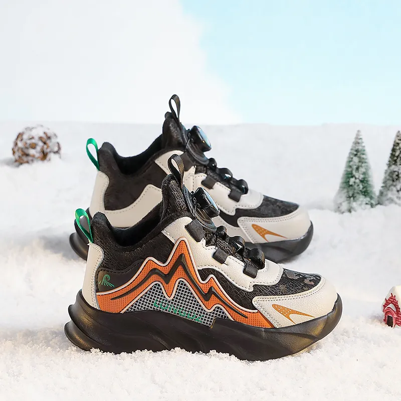 ATONGMU Slip Resistant Cushioning Abrasion Resistant Waterproof Thermal Kids Lifestyle Shoes Kids'-10