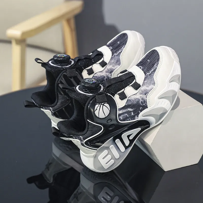 ATONGMU Cushioning Rebound Mid Top Kids Lifestyle Shoes Kids'-17