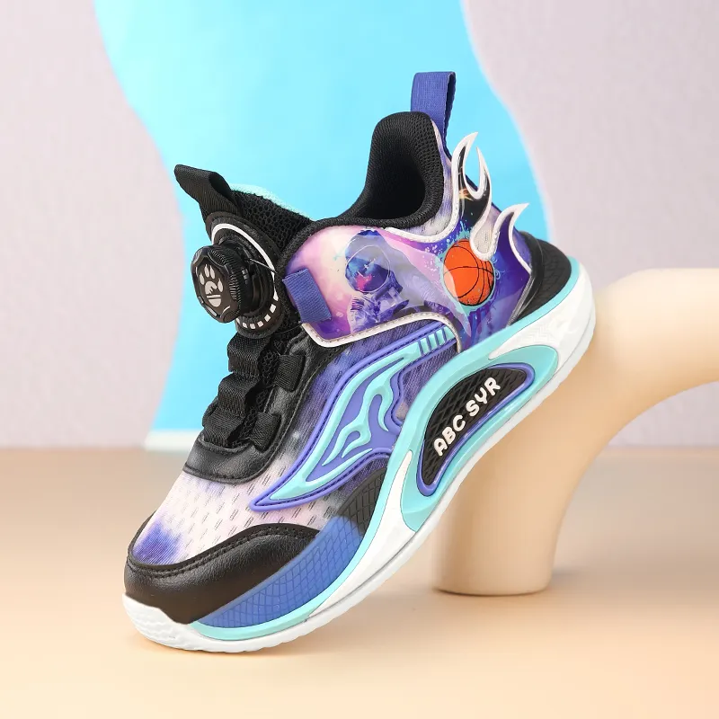 ATONGMU Children's Basketball Shoes Kids'-15