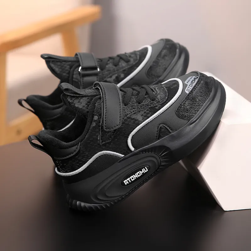 ATONGMU Slip Resistant Cushioning Rebound Waterproof Thermal Kids Lifestyle Shoes Kids'-18